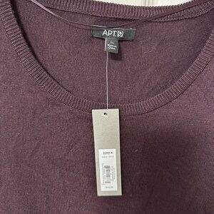 APT. 9 Women's Plum Sweater